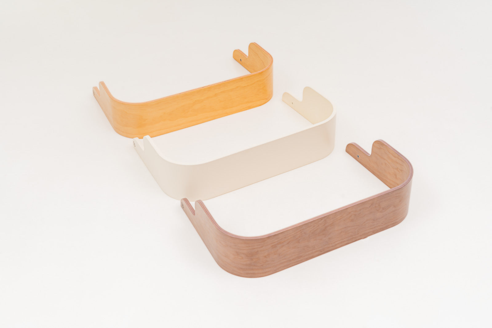 Curved backrests for Sensu Bed
